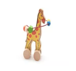 Развивающая игрушка Лабиринт-каталка Жирафа